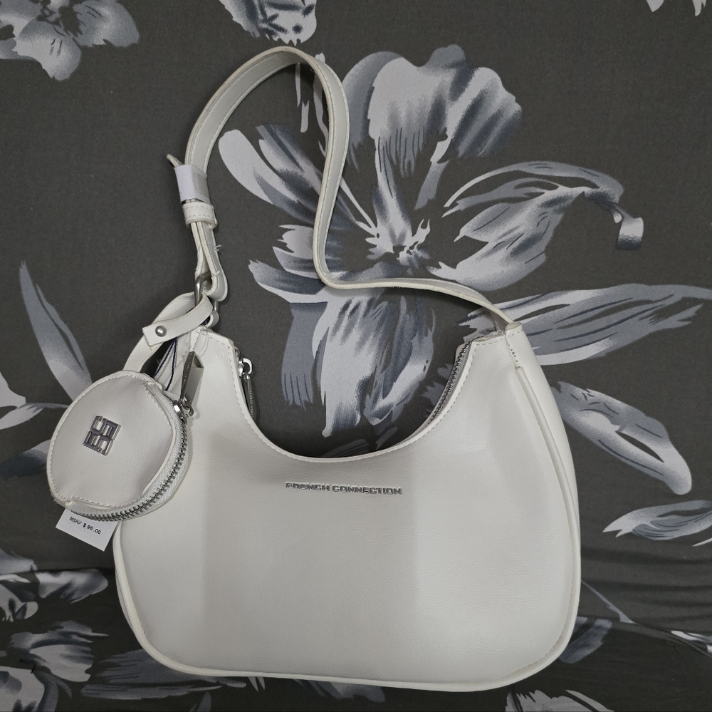 P40 French Connection "SABRINA" Shoulder Bag with Accessory Pouch NWT - Picture 2 of 4